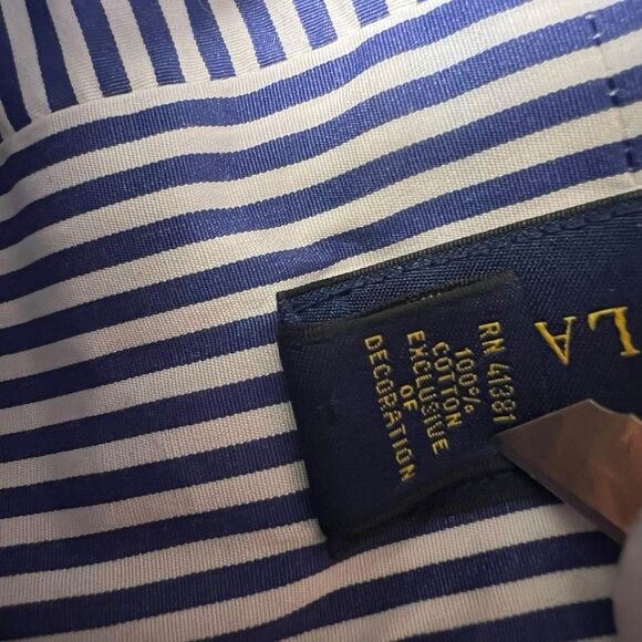 Lot Of 2 Ralph Lauren Mens Shirt Medium Striped - Picture 14 of 16